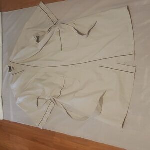Vintage pierre cardin kimono brown and white